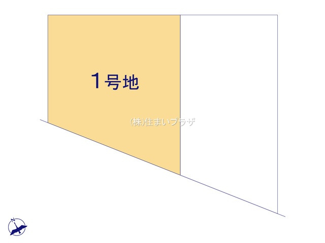 仲介手数料無料）江南市第1今市場町の区画図