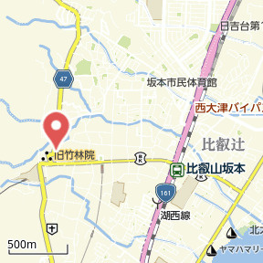 【地図】 | 坂本⑤２４－３４貸家