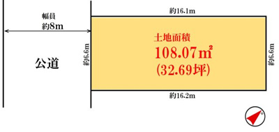 【区画図】 | 奈良町　戸建