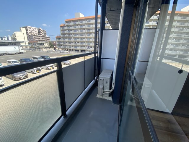 ミストラル土山のバルコニー