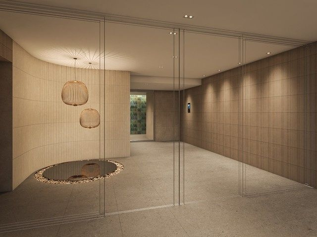 【ロビー】パークアクシス品川シーサイド
