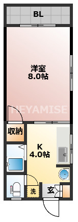 新中川ハイツの間取り