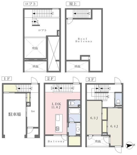 福津市花見が丘１丁目のタウン