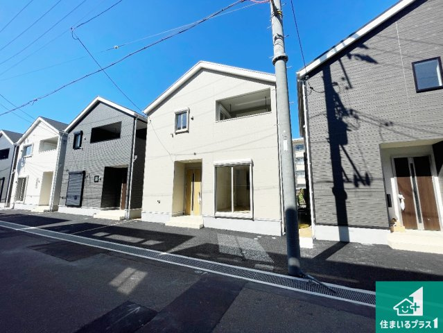 ■尼崎市高田町　第1期　新築一戸建ての外観|お客様に長く安心して住んでいだだける事にこだわった家づくり！住んでからのアフターサービスにもしっかりと取り組んでいます！