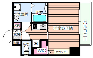 【間取り】 | ライフフィールド塚本Grace