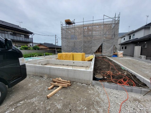 【Cradle garden】宇都宮市東峰町 第7 全2棟の外観|〇分譲地〇
建築中の工程を確認できるのがは今ならではのメリットです。
周辺環境を含め、今からチェックがおすすめです。
先ずはお気軽にお問合せください！
※2026年6月撮影