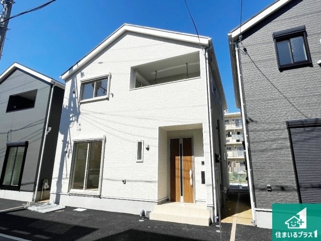 ■尼崎市高田町　第1期　新築一戸建ての外観|お客様に長く安心して住んでいだだける事にこだわった家づくり！住んでからのアフターサービスにもしっかりと取り組んでいます！