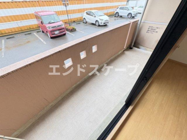 ヴィラ桃の木のバルコニー|高崎、前橋のお部屋探しはエンドスケープまで！お客様の理想お聞かせ下さい♪