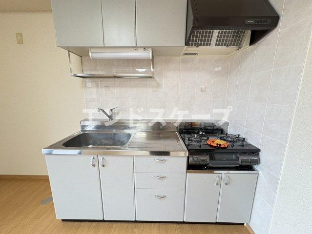 ヴィラ桃の木のキッチン|高崎、前橋のお部屋探しはエンドスケープまで！お客様の理想お聞かせ下さい♪