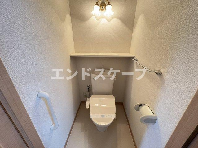 ヴィラ桃の木のトイレ|高崎、前橋のお部屋探しはエンドスケープまで！お客様の理想お聞かせ下さい♪