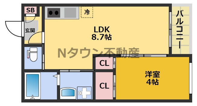 【間取り】 | コンフォート | 間取りです。