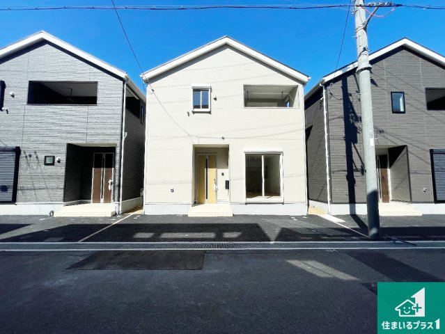 ■尼崎市高田町　第1期　新築一戸建ての外観|お客様に長く安心して住んでいだだける事にこだわった家づくり！住んでからのアフターサービスにもしっかりと取り組んでいます！