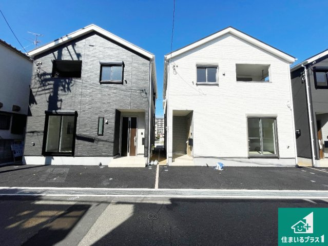■尼崎市高田町　第1期　新築一戸建ての外観|お客様に長く安心して住んでいだだける事にこだわった家づくり！住んでからのアフターサービスにもしっかりと取り組んでいます！