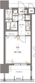 サヴォイ 博多エレメンツの間取り