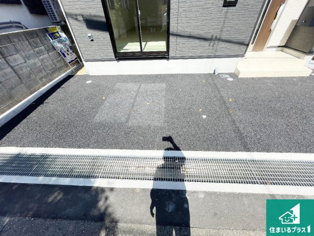 ■尼崎市高田町　第1期　新築一戸建ての駐車場|駐車スペース！散水栓があるので、こまめに愛車を洗えます！