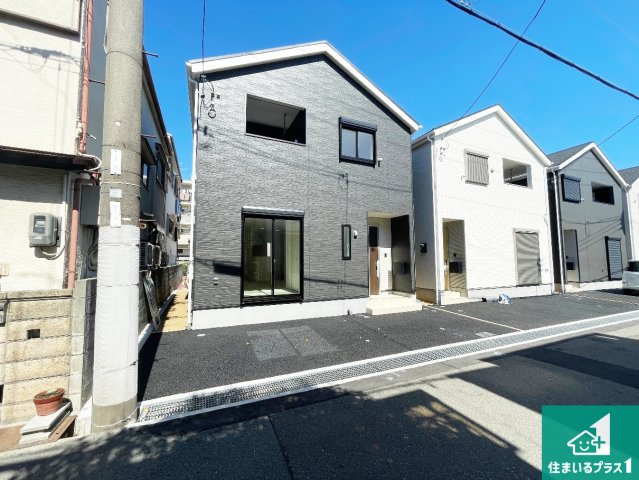 ■尼崎市高田町　第1期　新築一戸建ての外観|お客様に長く安心して住んでいだだける事にこだわった家づくり！住んでからのアフターサービスにもしっかりと取り組んでいます！