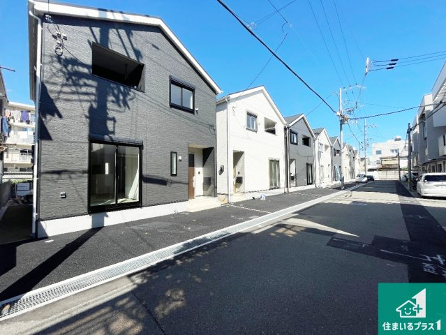 ■尼崎市高田町　第1期　新築一戸建ての外観|安心の10年保証！外観を美しく保ち、雨水で汚れを落とします！気になることがありましたら、お気軽にお問い合わせください！