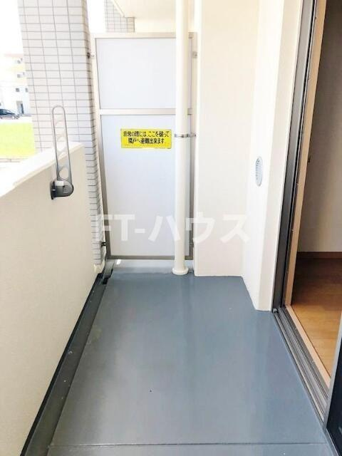 サンパレス弐番館のバルコニー