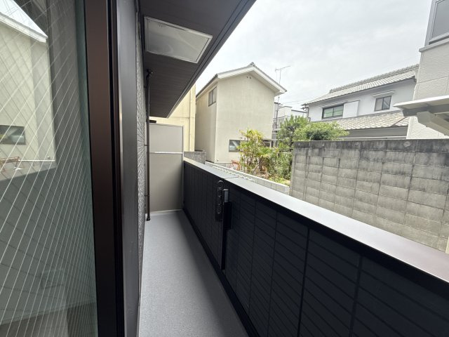 D-PLACE良野のバルコニー