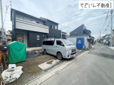 【前面道路含む現地写真】 | blooming garden熊谷市別府2丁目2期　新築住宅 | 現地(2026年9月撮影)