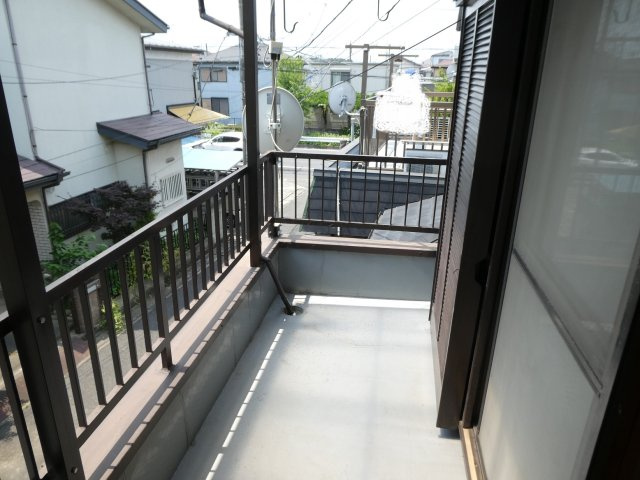 六軒町戸建のバルコニー