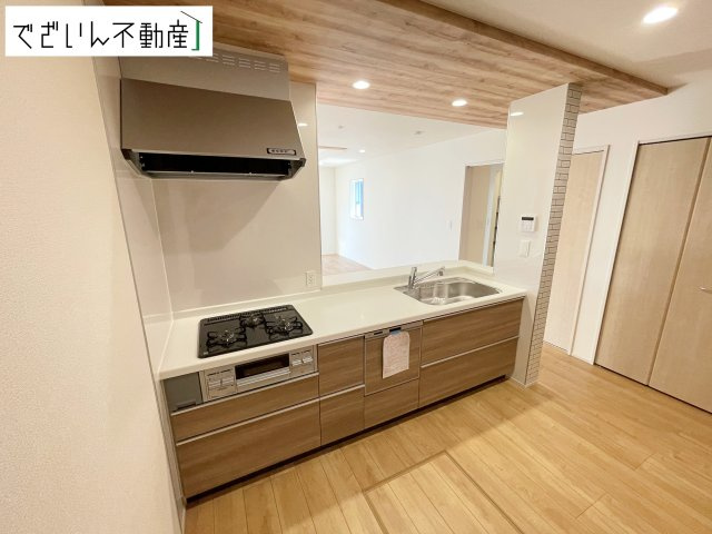 【キッチン】 | blooming garden行田市富士見町2丁目　【平屋】新築住宅 | 現地(2026年10月撮影)