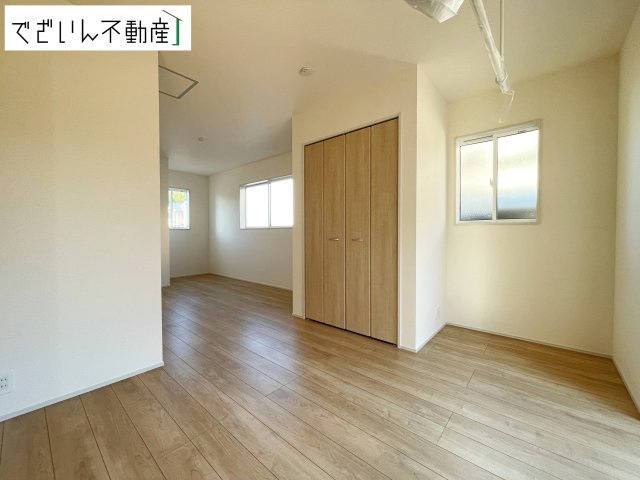 【洋室】 | blooming garden行田市富士見町2丁目　【平屋】新築住宅 | 現地(2026年10月撮影)