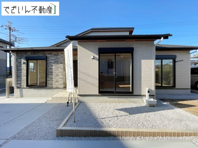 【外観】 | blooming garden行田市富士見町2丁目　【平屋】新築住宅 | 現地(2026年10月撮影)