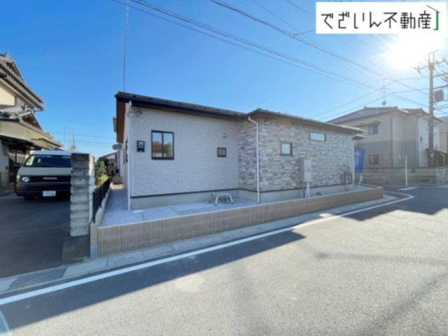 【外観】 | blooming garden行田市富士見町2丁目　【平屋】新築住宅 | 現地(2026年10月撮影)