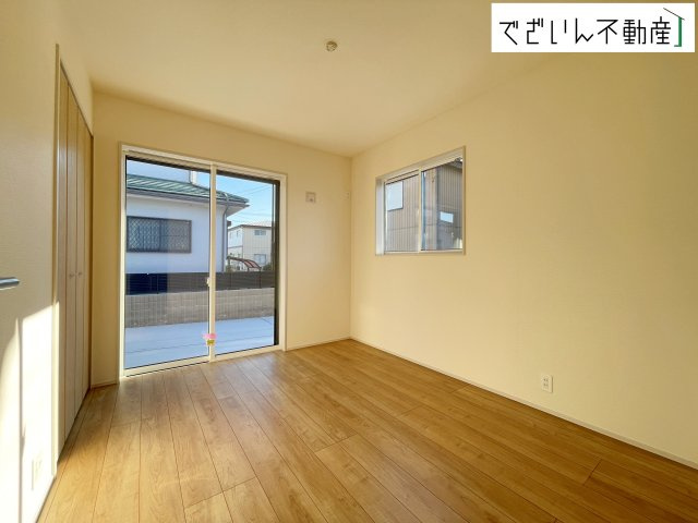【洋室】 | blooming garden行田市富士見町2丁目　【平屋】新築住宅 | 現地(2026年10月撮影)