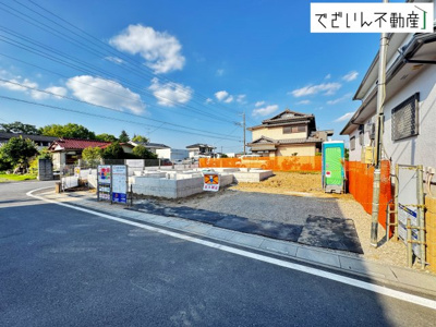 【前面道路含む現地写真】 | blooming garden行田市富士見町2丁目　【平屋】新築住宅 | 現地(2026年7月撮影)