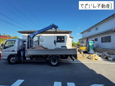 【外観】 | blooming garden行田市富士見町2丁目　【平屋】新築住宅 | 現地(2026年8月撮影)