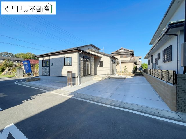 【前面道路含む現地写真】 | blooming garden行田市富士見町2丁目　【平屋】新築住宅 | 現地(2026年10月撮影)