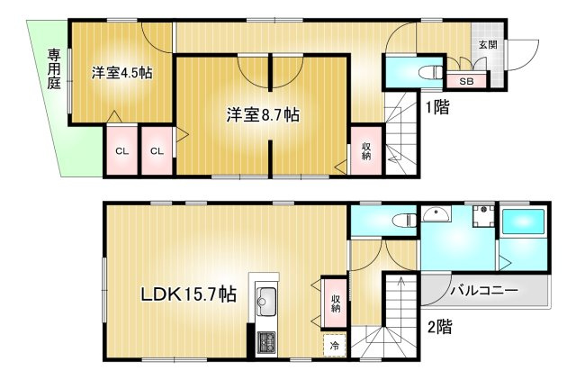 宿跡町戸建West|名古屋市の賃貸ならMy賃貸
