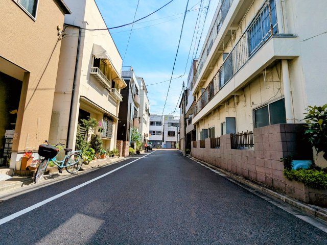 台東区橋場２丁目の売地の前面道路含む現地写真|～前面道路含む現地写真～