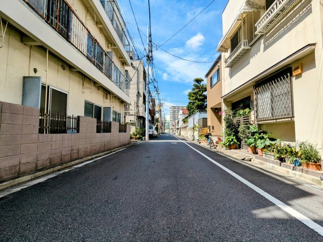 台東区橋場２丁目の売地の前面道路含む現地写真|～前面道路含む現地写真～