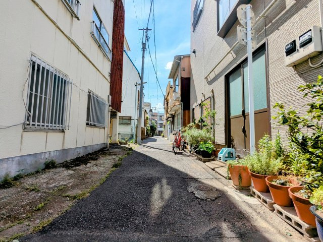台東区橋場２丁目の売地の前面道路含む現地写真|～前面道路含む現地写真～