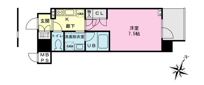【間取り】 | Ｕｒｂａｎ Ｌｉｎｋ大森海岸