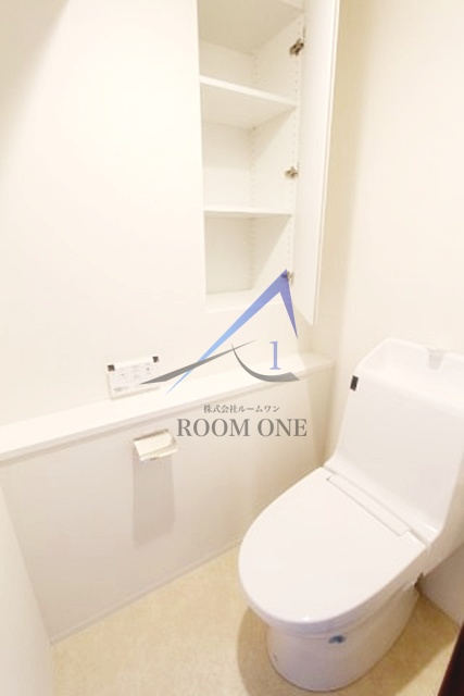 プラウドフラット三越前のトイレ|トイレです。
