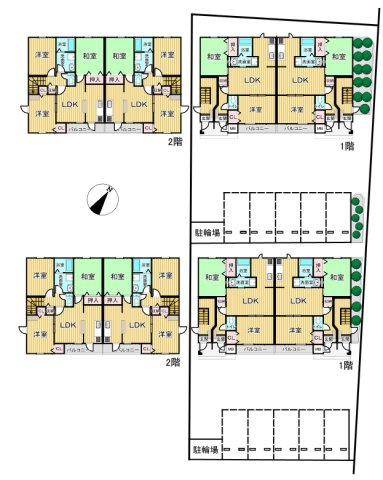清須市清洲四丁目アパートの間取り