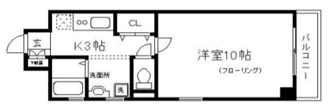 恒栄館の間取り