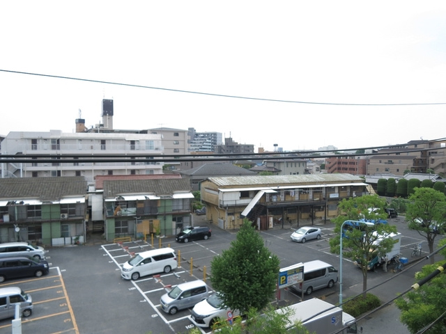 アルファコアの展望|バルコニーからの景色です。