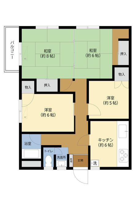 コーポイデア２０５号室