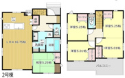 白岡市小久喜　新築戸建　全2棟　2号棟の画像