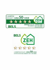 MUM’Sシャーメゾン学園北の省エネ性能ラベル