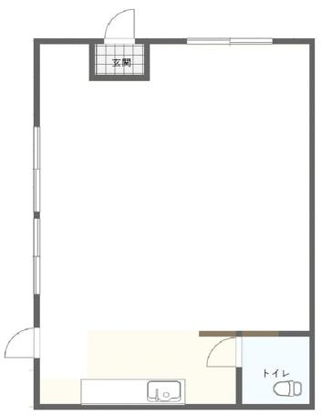 【間取り】 | 萩中マンション |  