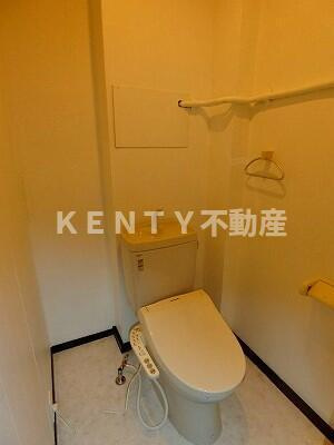 【トイレ】 | 萩中マンション | ゆったりとした空間のトイレです