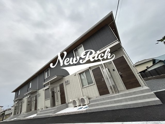 伊勢崎市田中島町のアパートの外観