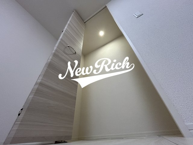 伊勢崎市田中島町のアパートの収納