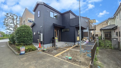 【前面道路含む現地写真】 | 藤沢市長後第2 新築戸建 全1棟
